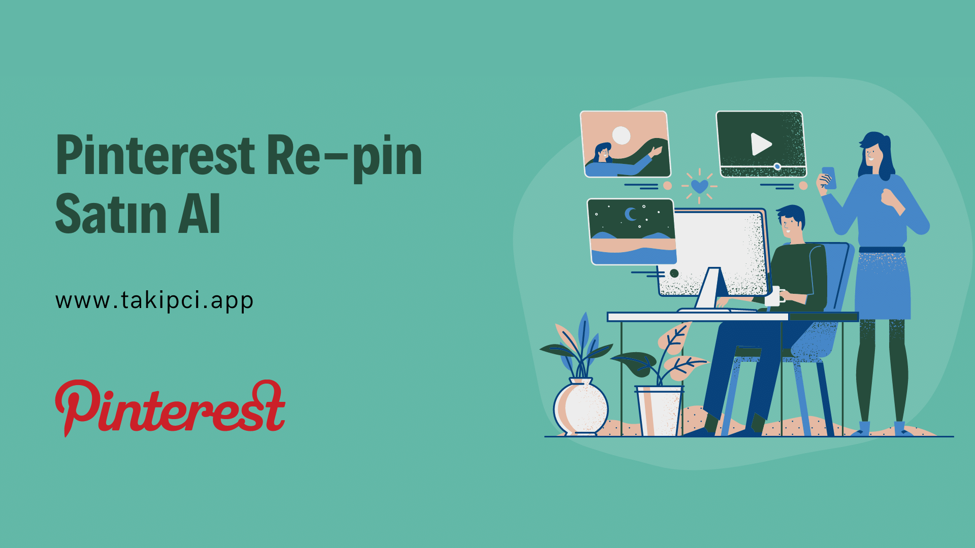 Pinterest Re-pin Satın Al